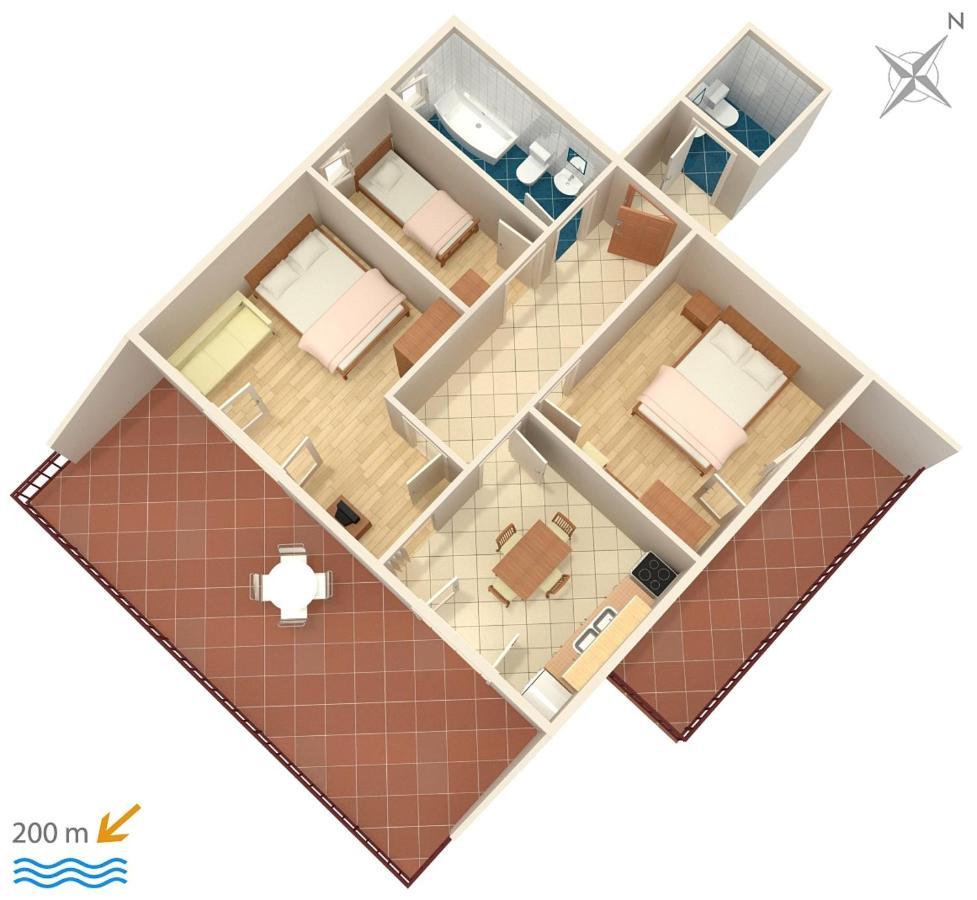 Apartments With A Parking Space Srima - Vodice, Vodice - 6099 Luaran gambar